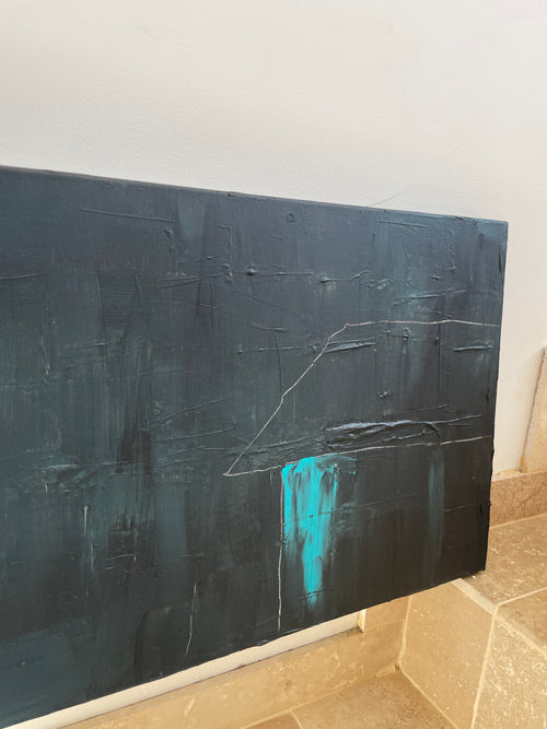 Vagabond nocturne en turquoise